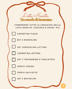 Aggiungi alla lista Nascita