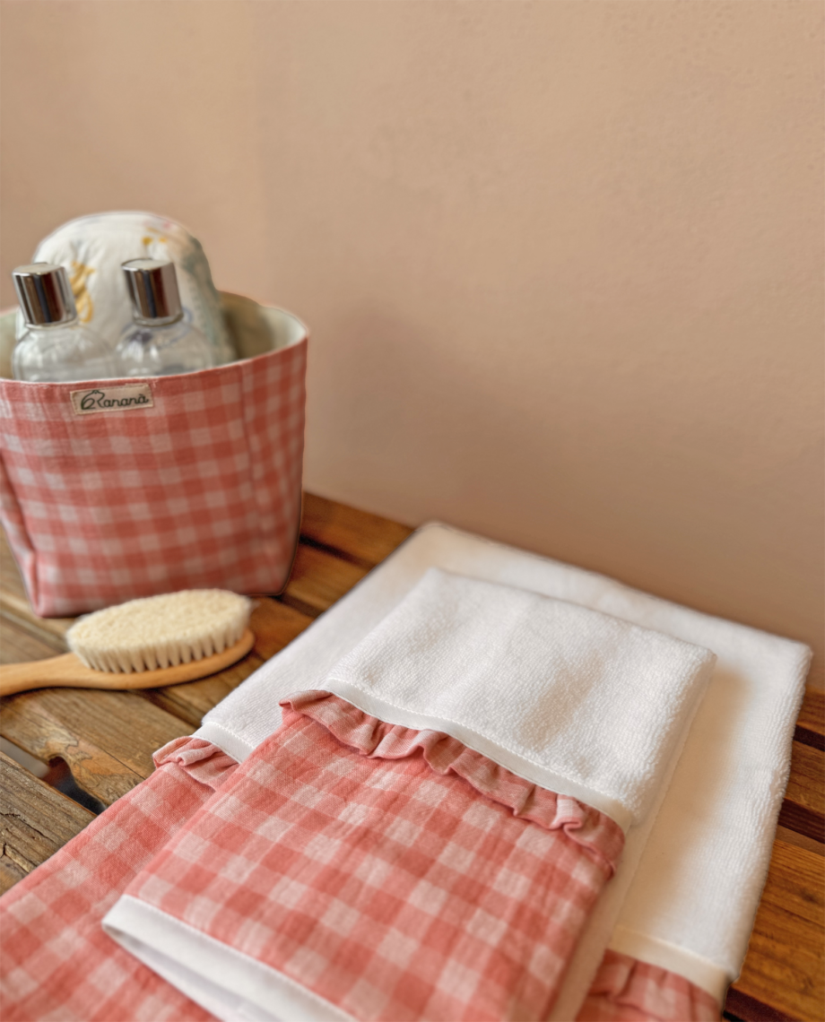 SET BAGNO LINFA ROSE