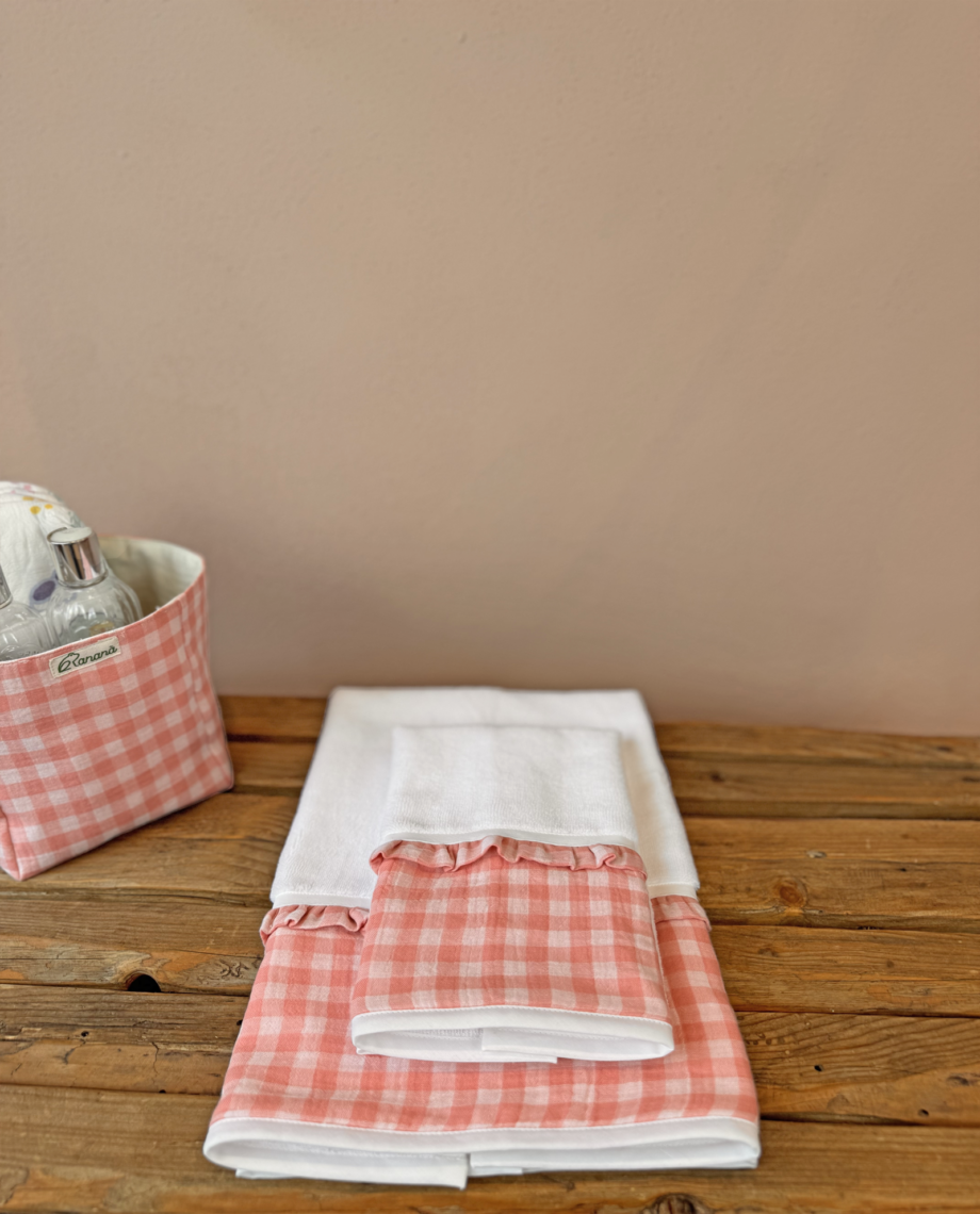 SET BAGNO LINFA ROSE