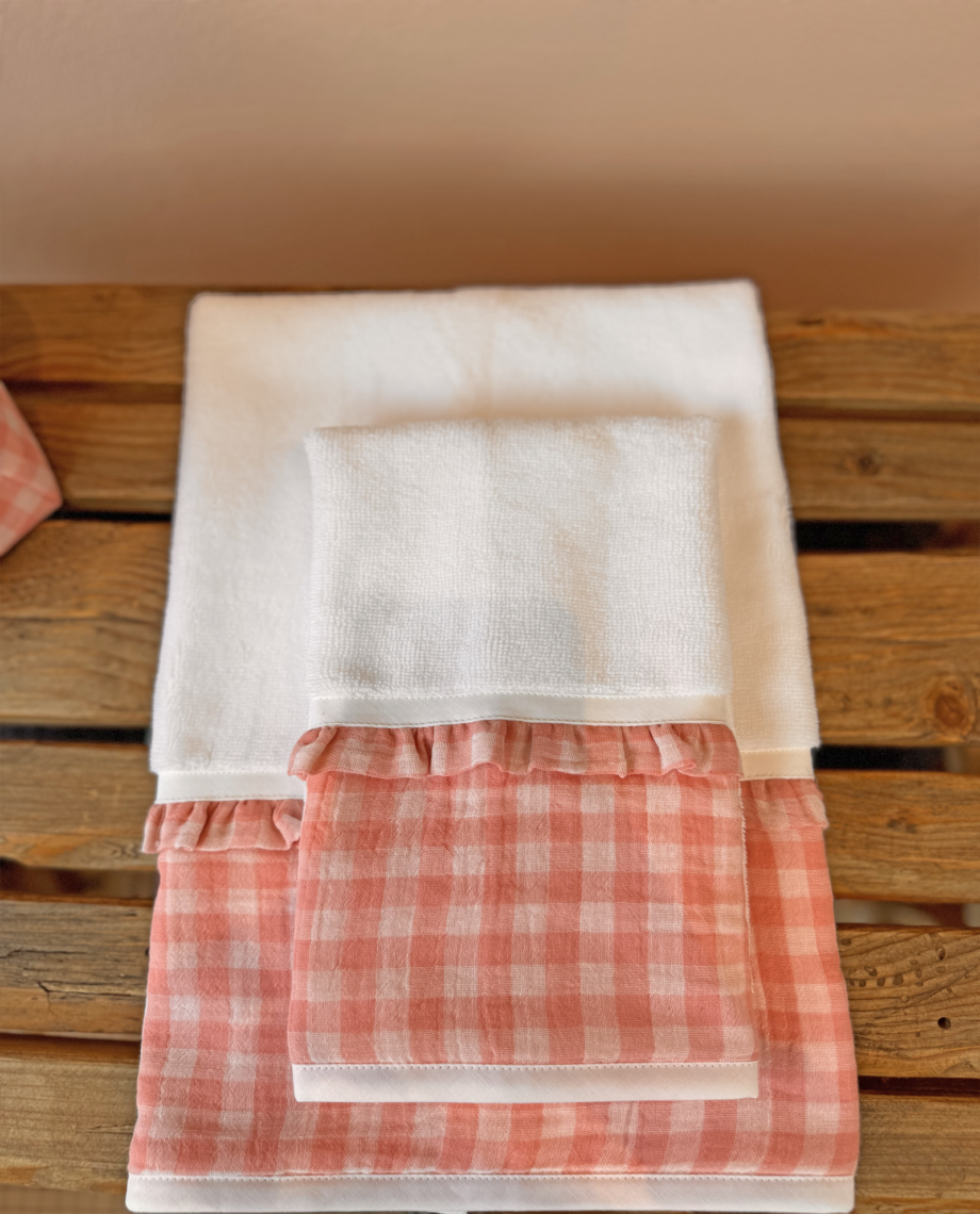 SET BAGNO LINFA ROSE
