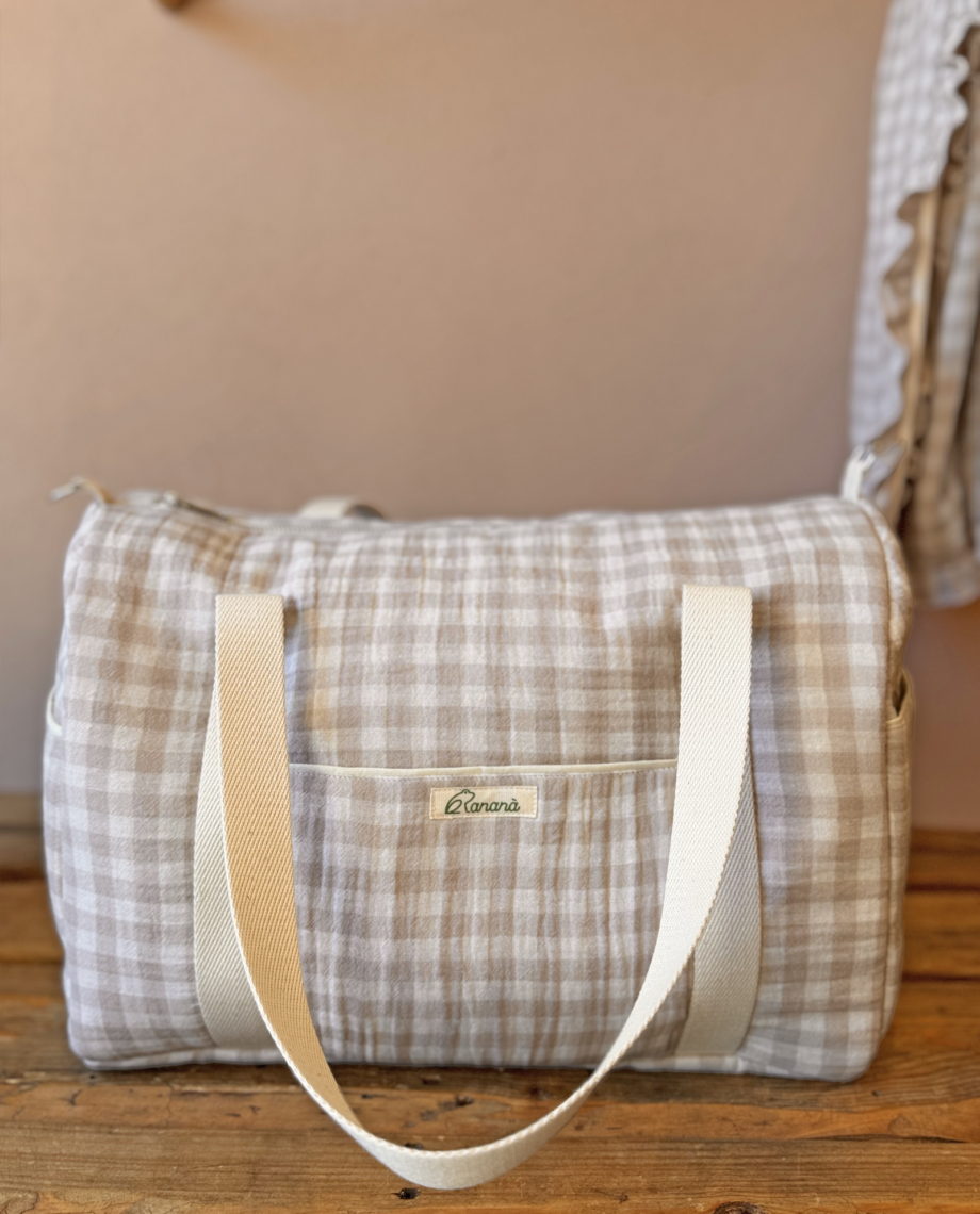 BORSA DA PASSEGGIO LINFA LIN