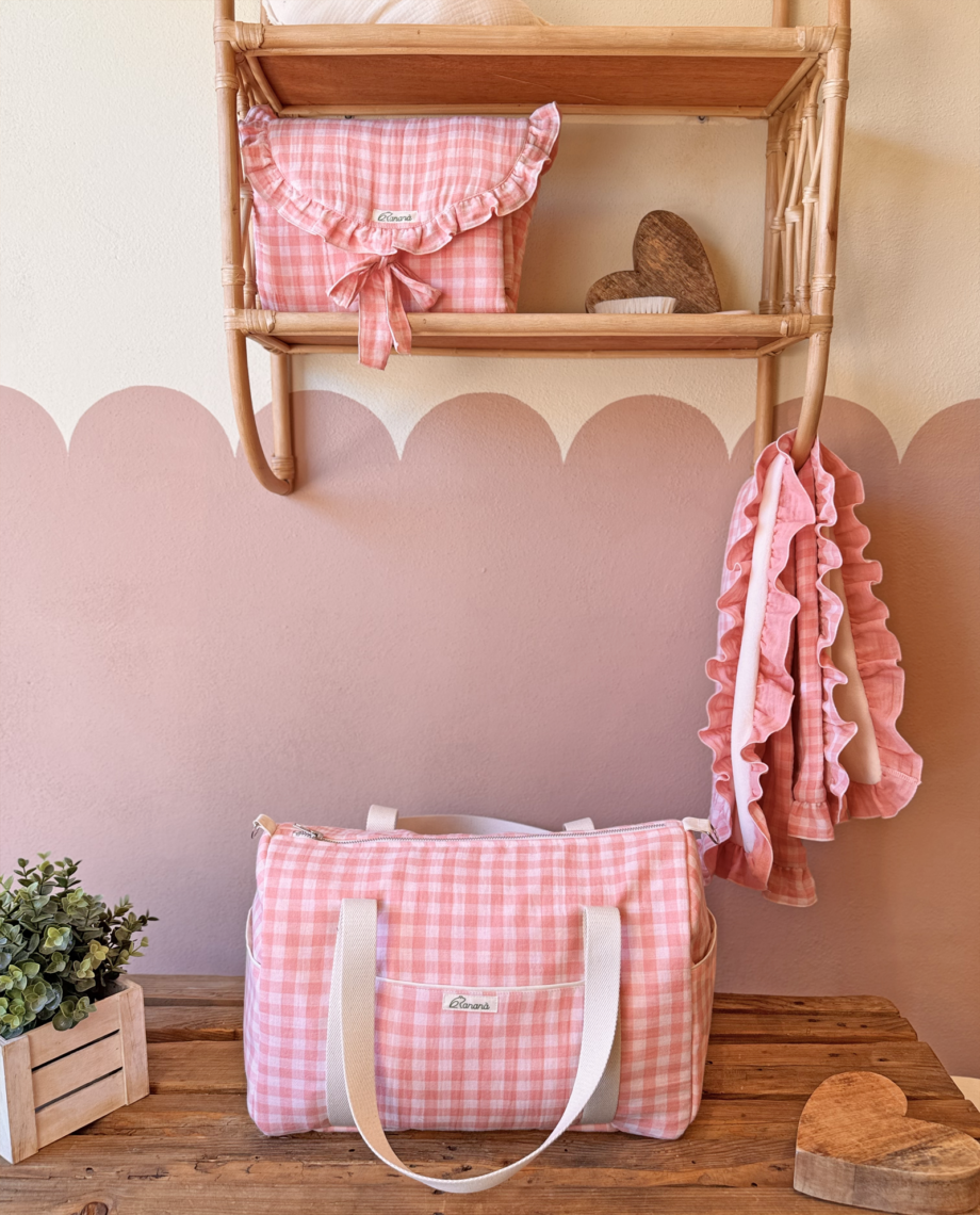 BORSA DA PASSEGGIO LINFA ROSE