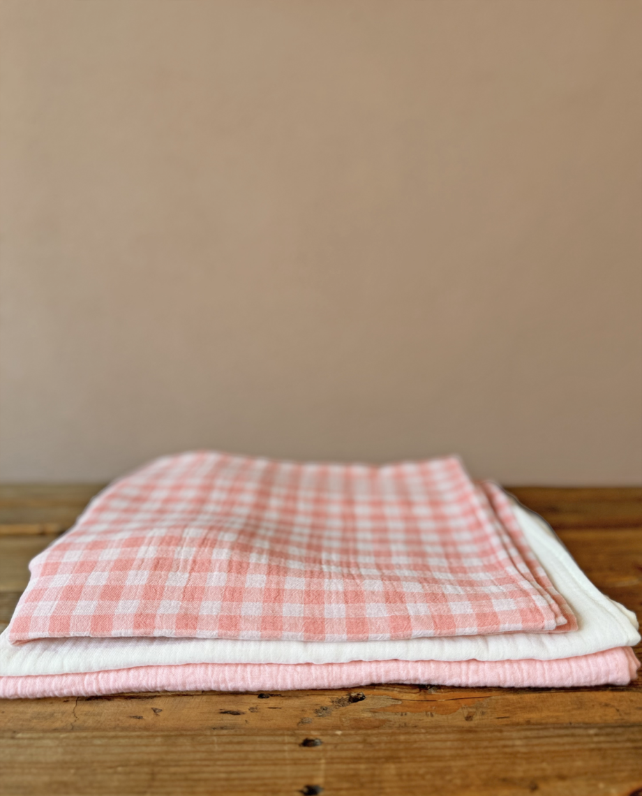 SET MUSSOLINE LINFA ROSE